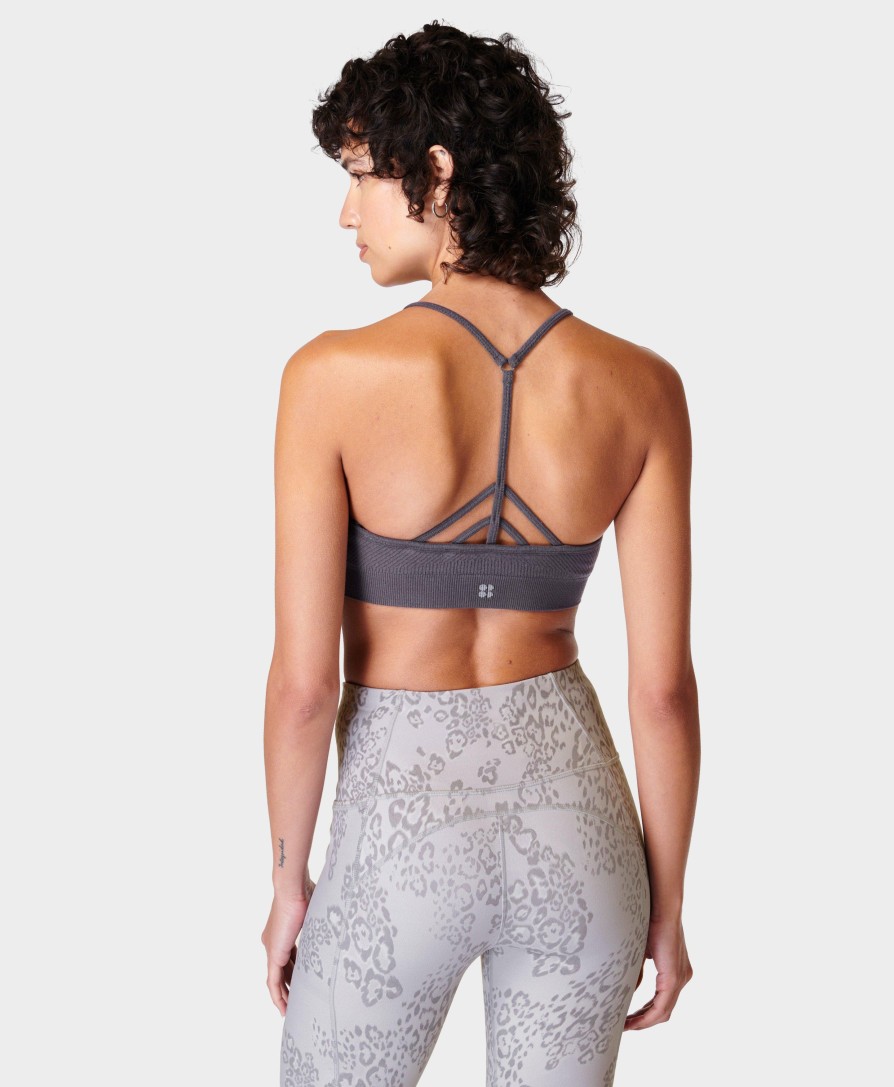 SWEATY BETTY Underwear | Mindful Flex Seamless Yoga Bra Sb9432 Urban-Grey