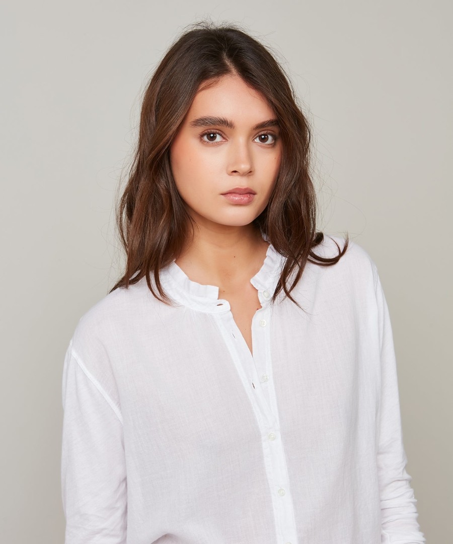 HARTFORD Tops & Shirts | Shirt Tanna Aztc501 01-White