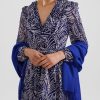 HOBBS Shop By Style | Matilda Scarf 0124/4125/313200 Lapis-Blue