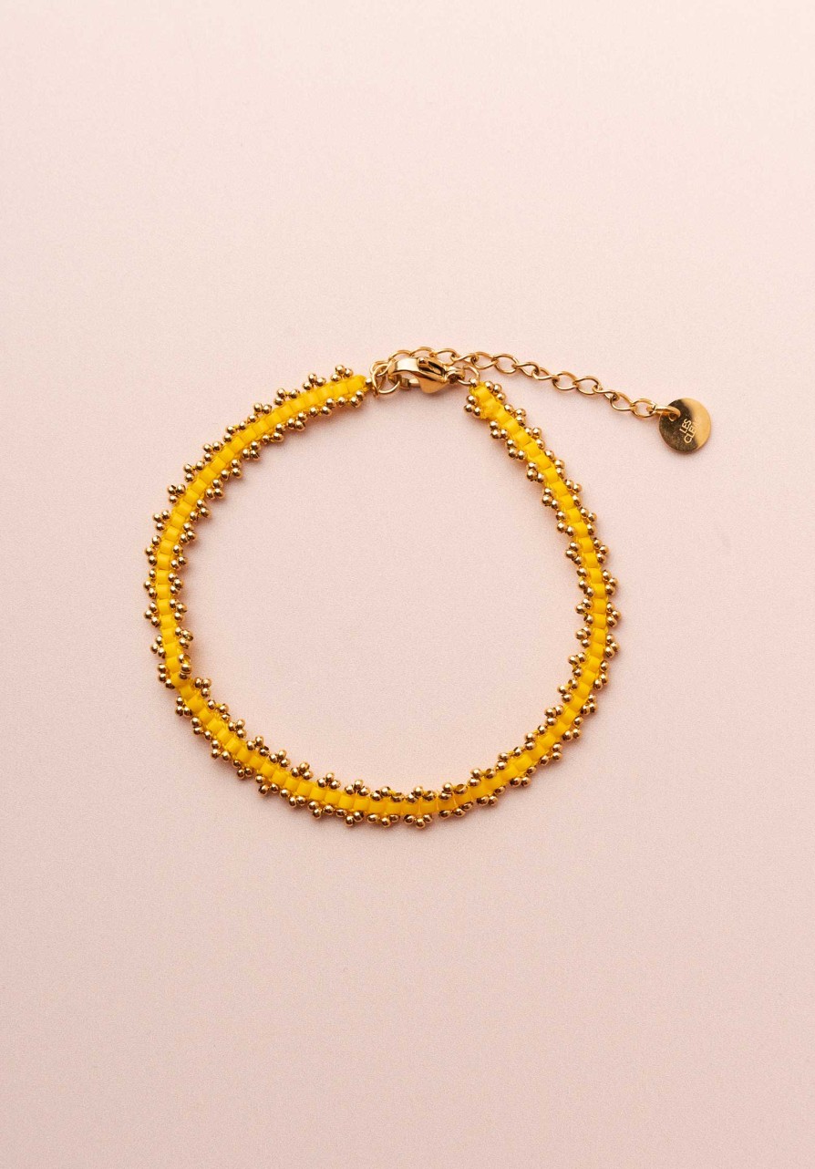 LES CLEIAS All Jewelry | Bracelet A2023Br02-24 Jaune