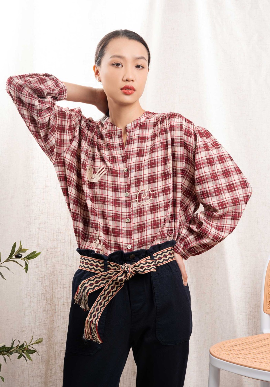 HARTFORD Shop Scarfs & Belts | Belt Alona Belt Baaa7 01-Sand-Navy