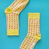 PLAYFUL SOCKS All Shoes & Socks | Socks 80S Polka 80Spolka Dots Yellow