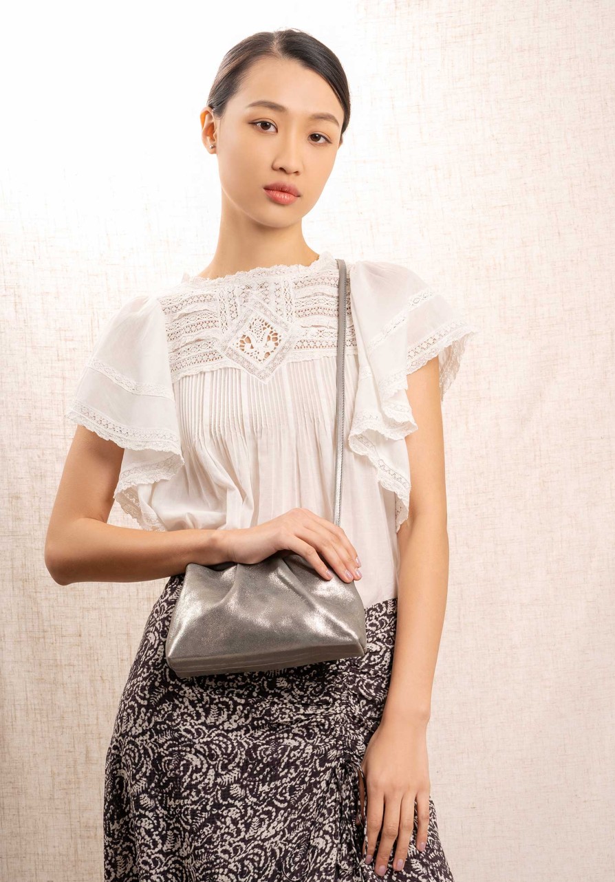 NATERRA All Bags | Clutch Ice Aiko Silver