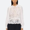 SEA NY Tops & Shirts | Blouse Liat Embroidery Ss24-107 White