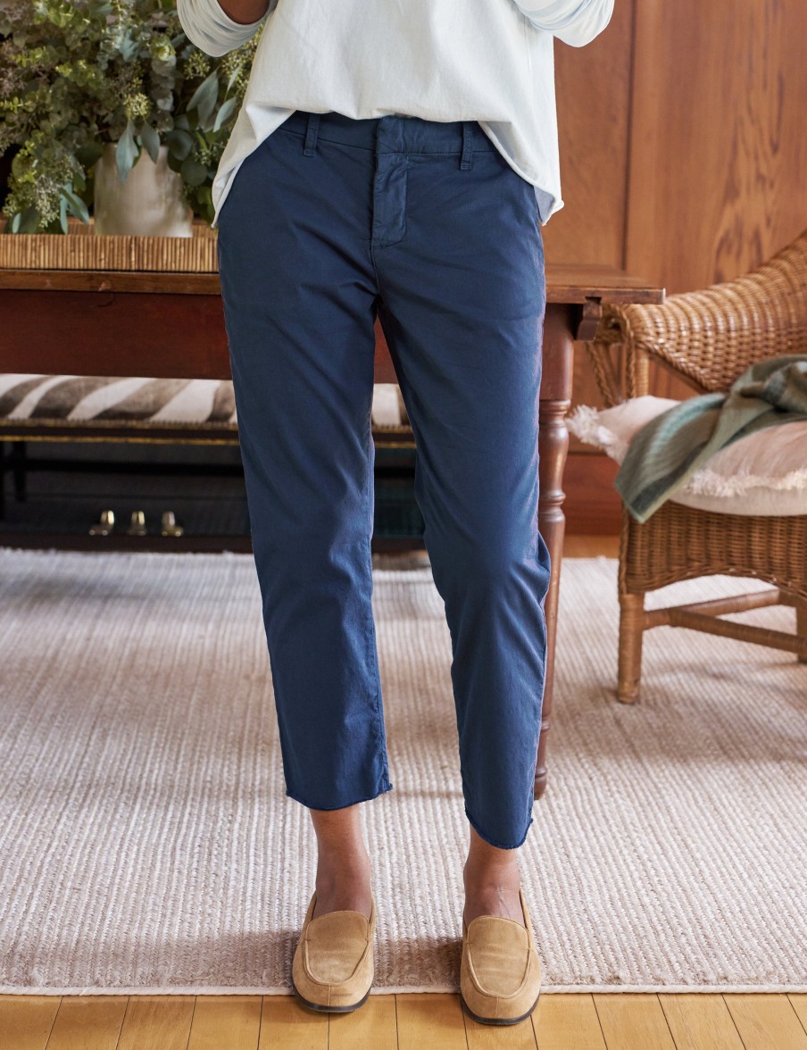 FRANK AND EILEEN Pants & Shorts | Pants Wicklow Wicklow It Twill Vintage-Navy