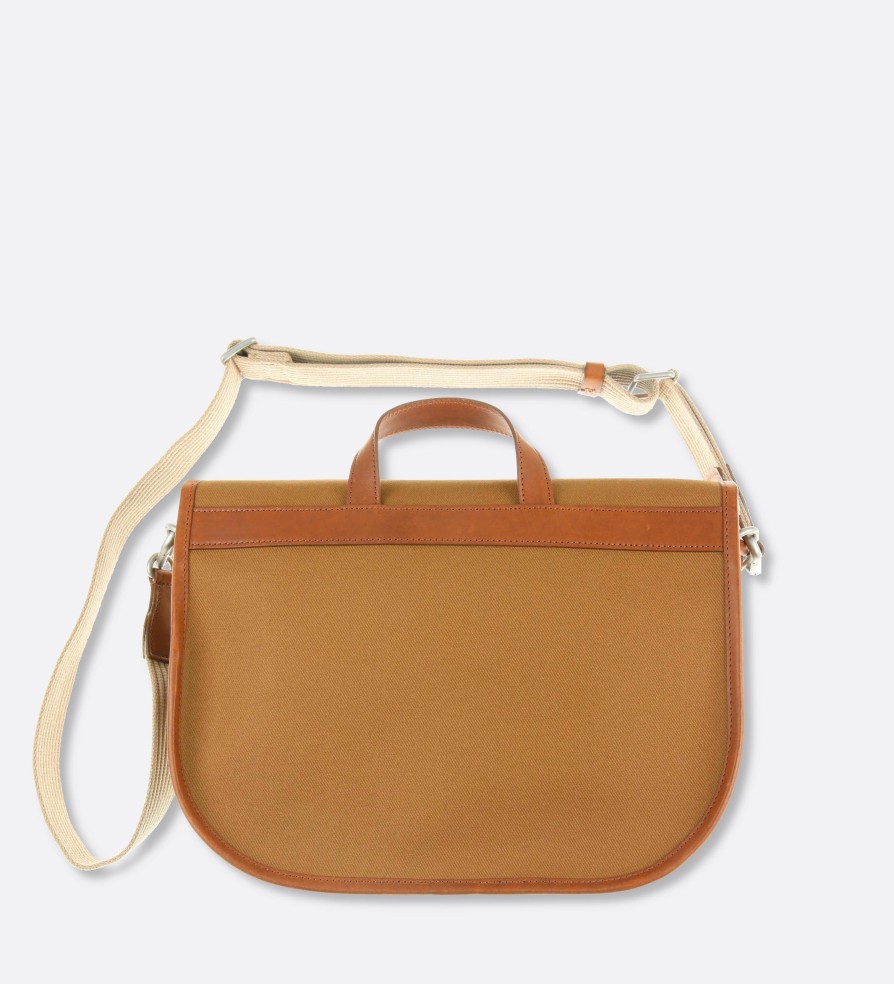 THYRS All Bags | Crossbody Bag Double Twi Double Twill M Caramel-Tonique