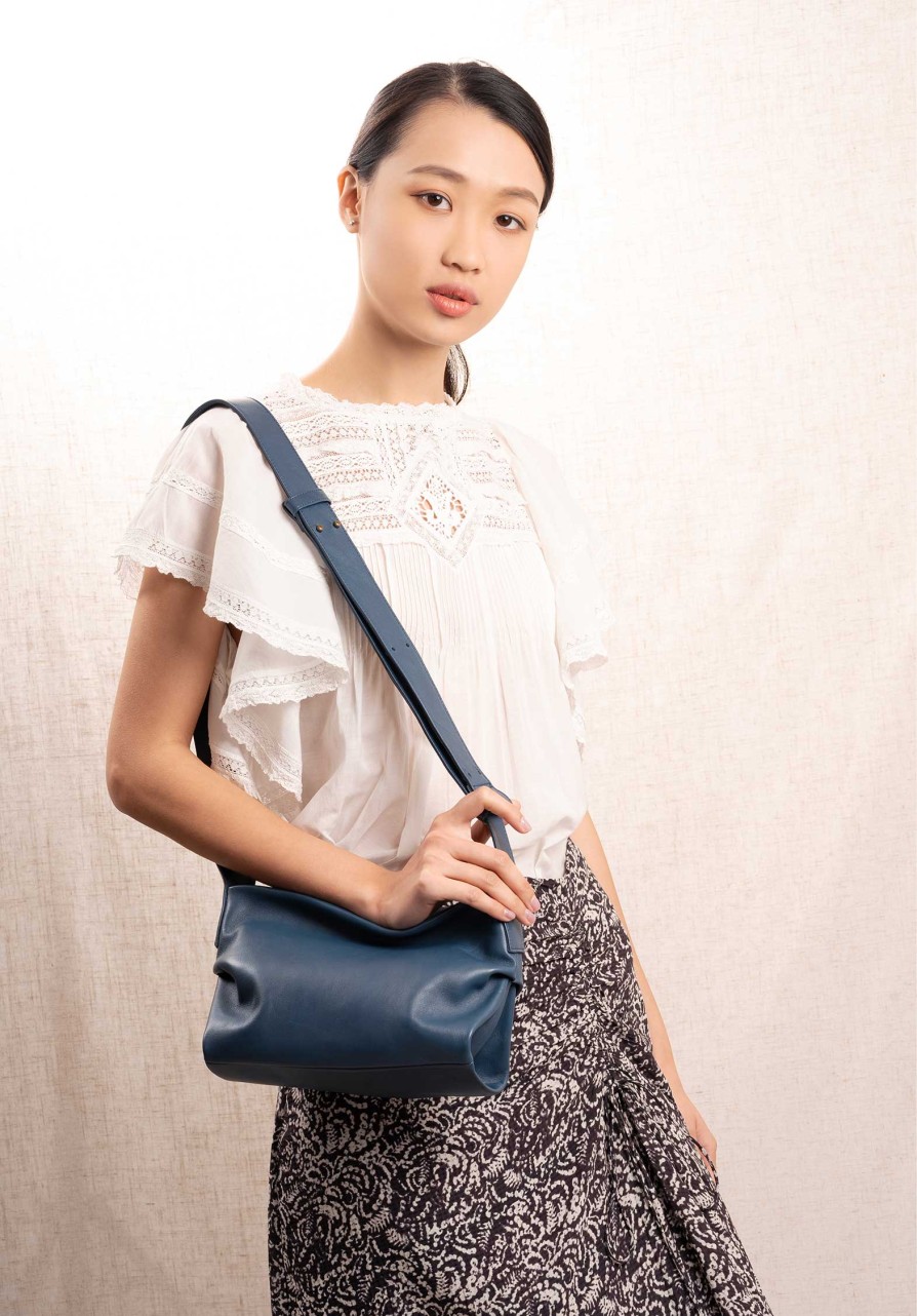 NATERRA All Bags | Crossbody Bag Sansmall San Small Bleu-Baltique