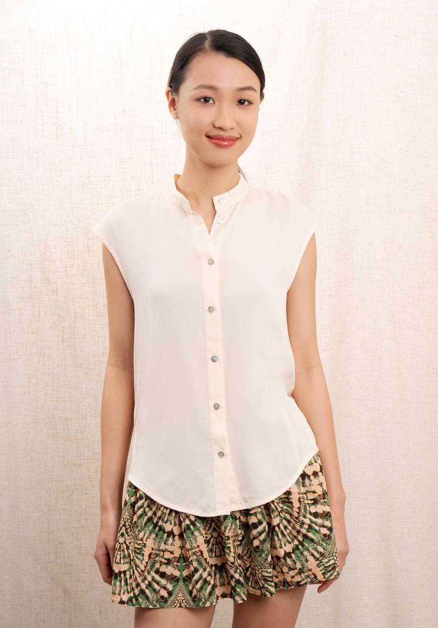 FRNCH Tops & Shirts | Blouse Fi24-13 Athea Creme