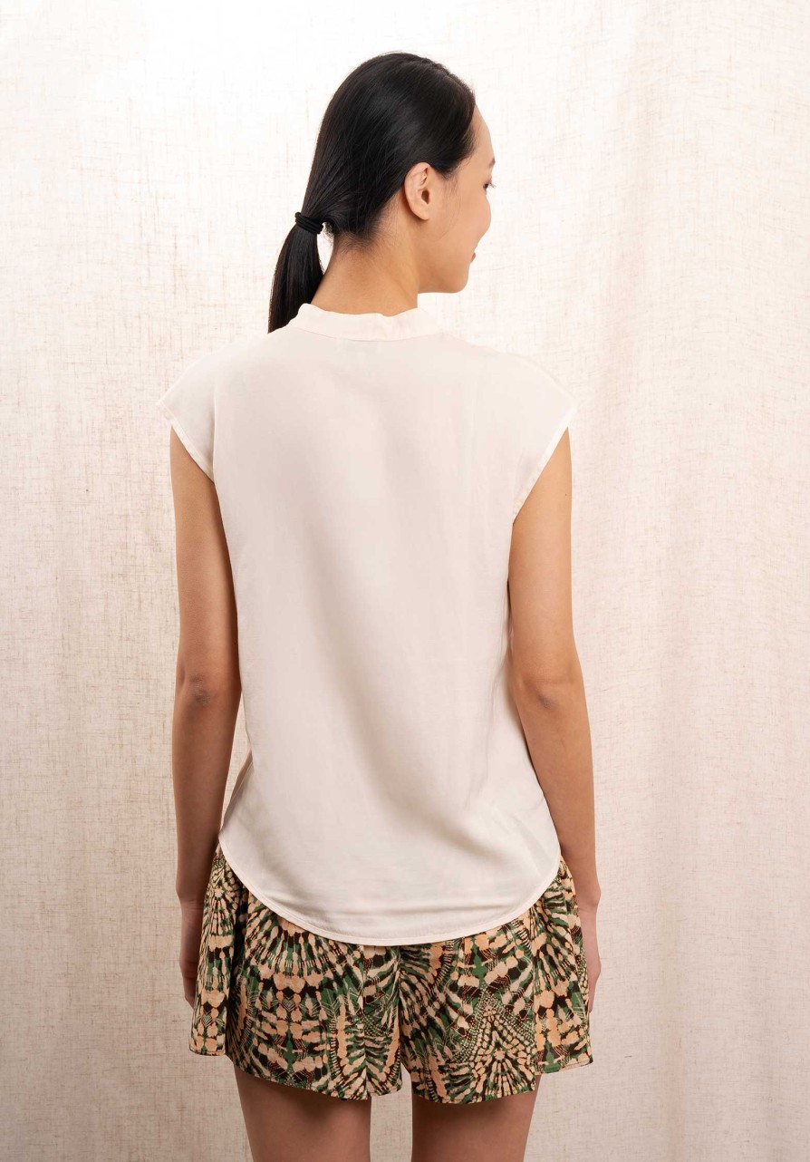 FRNCH Tops & Shirts | Blouse Fi24-13 Athea Creme