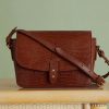 PETITE MENDIGOTE All Bags | Crossbody Ser Servan Lezard Cognac