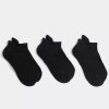 SWEATY BETTY All Shoes & Socks | Workout Trainer Socks 3 Pack Sb8984 Black