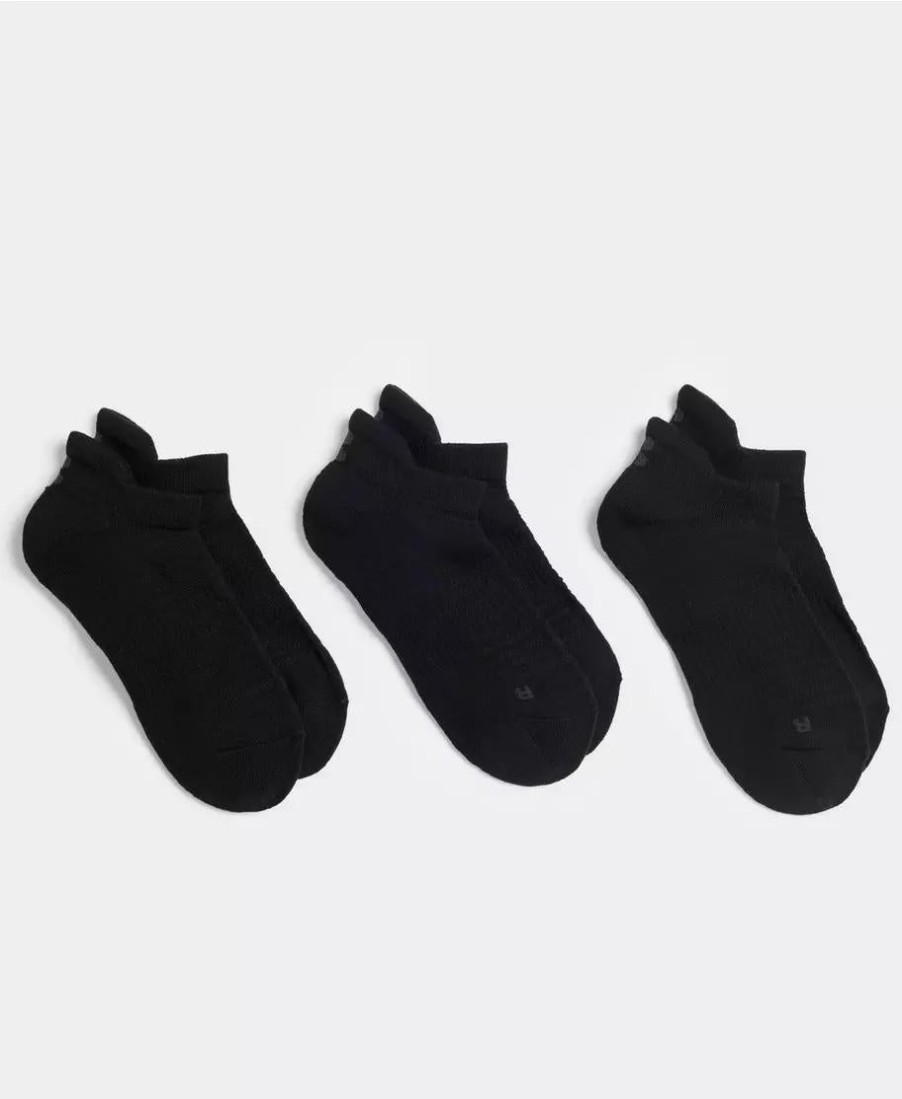 SWEATY BETTY All Shoes & Socks | Workout Trainer Socks 3 Pack Sb8984 Black