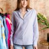 VANESSA BRUNO Tops & Shirts | Shirt 1Eva94-V09116 Blanc-Bleu