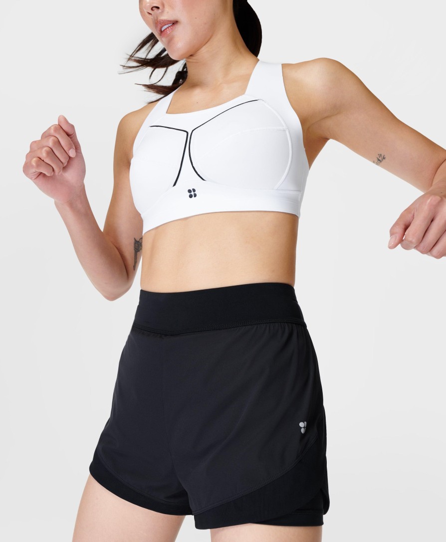 SWEATY BETTY Pants & Shorts | Tempo Run Shorts Sb8828 Black