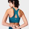 SWEATY BETTY Underwear | Gaia Yoga Bra Sb9612 Reef-Teal-Blue