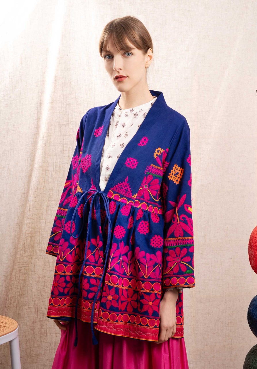 CURIOSITY LAB Coats | Kimono Veste Lax Veste Laxmi Multi