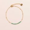 LES CLEIAS All Jewelry | Bracelet Mini Romy A2108Br03-3 Green