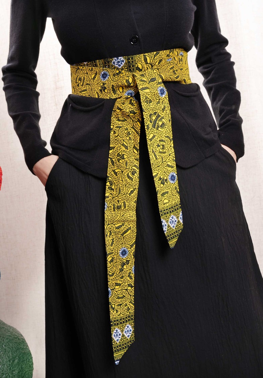 CLEMENCE Shop Scarfs & Belts | Belt Belt1 Yellow