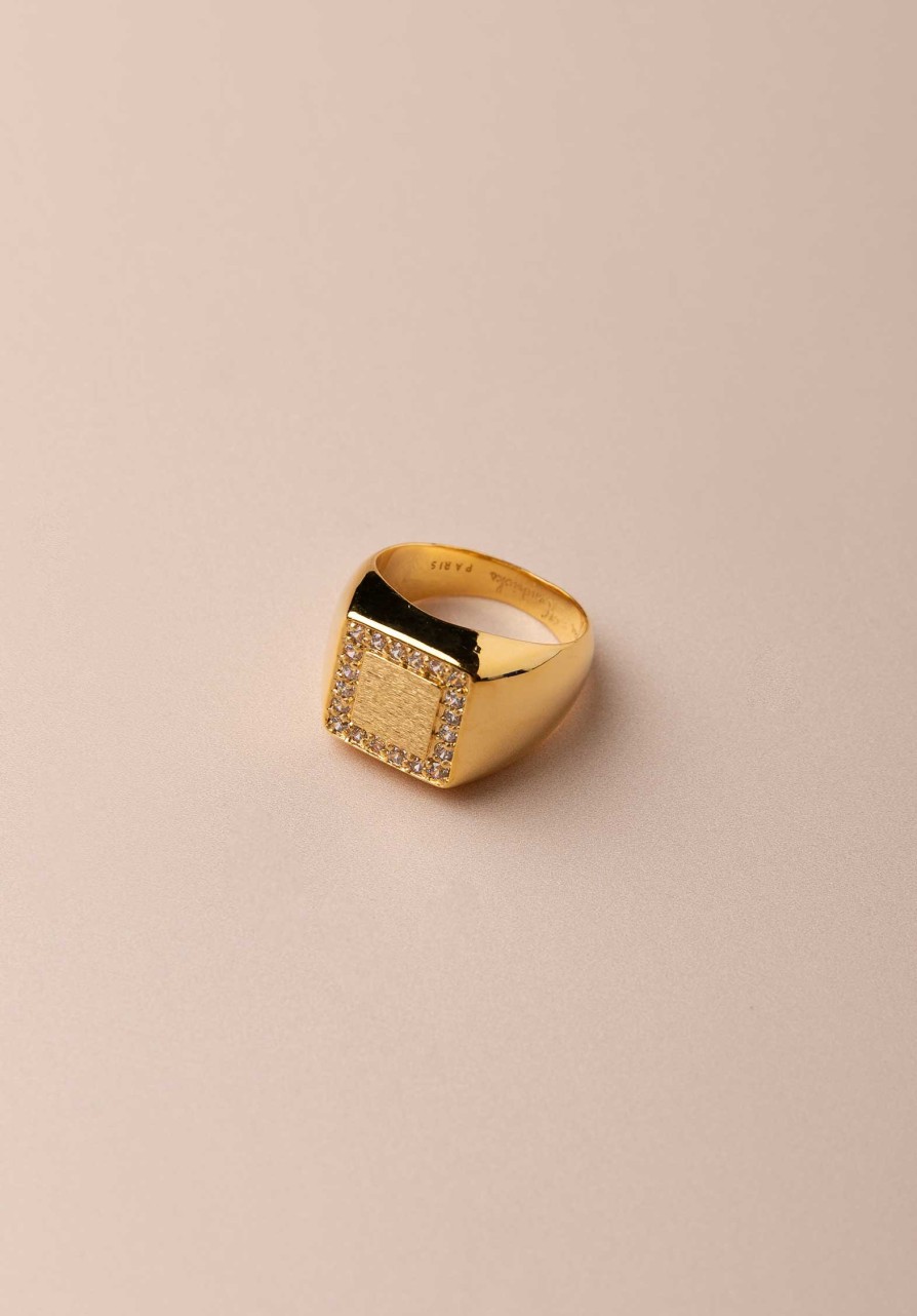 LOUISE HENDRICKS All Jewelry | Ring 19Polriw Polydoros Cheval Gold