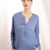 DIEGA Tops & Shirts | Blouse Chabala 8684 1-Blue-White