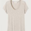 AMERICAN VINTAGE T-Shirts | T-Shirt Jac48 Creme-Chine