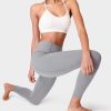 SWEATY BETTY Leggings | Super Soft 7/8 Yoga Leggings Sb9662B78 Medium-Grey-Marl