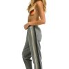 AVIATOR NATION Pants & Shorts | Pants 5 Stripe Sweat Wsprs5 Heather-Grey-Grey