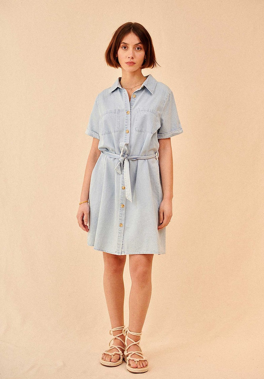 GARANCE Dresses & Jumpsuits | Denim Dress Sacha Dres Sacha Dress Blue