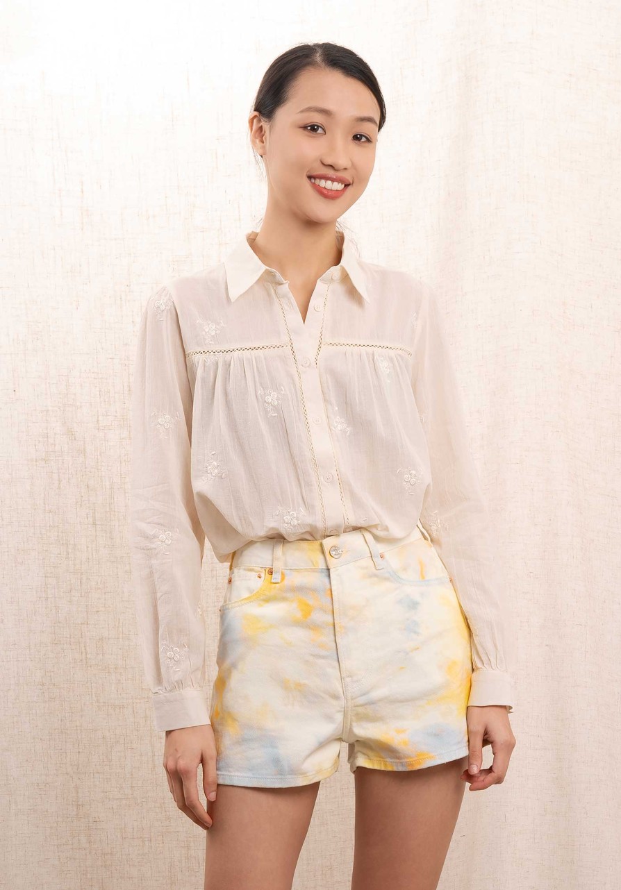 CLEMENCE Tops & Shirts | Blouse Sc89 Ivory