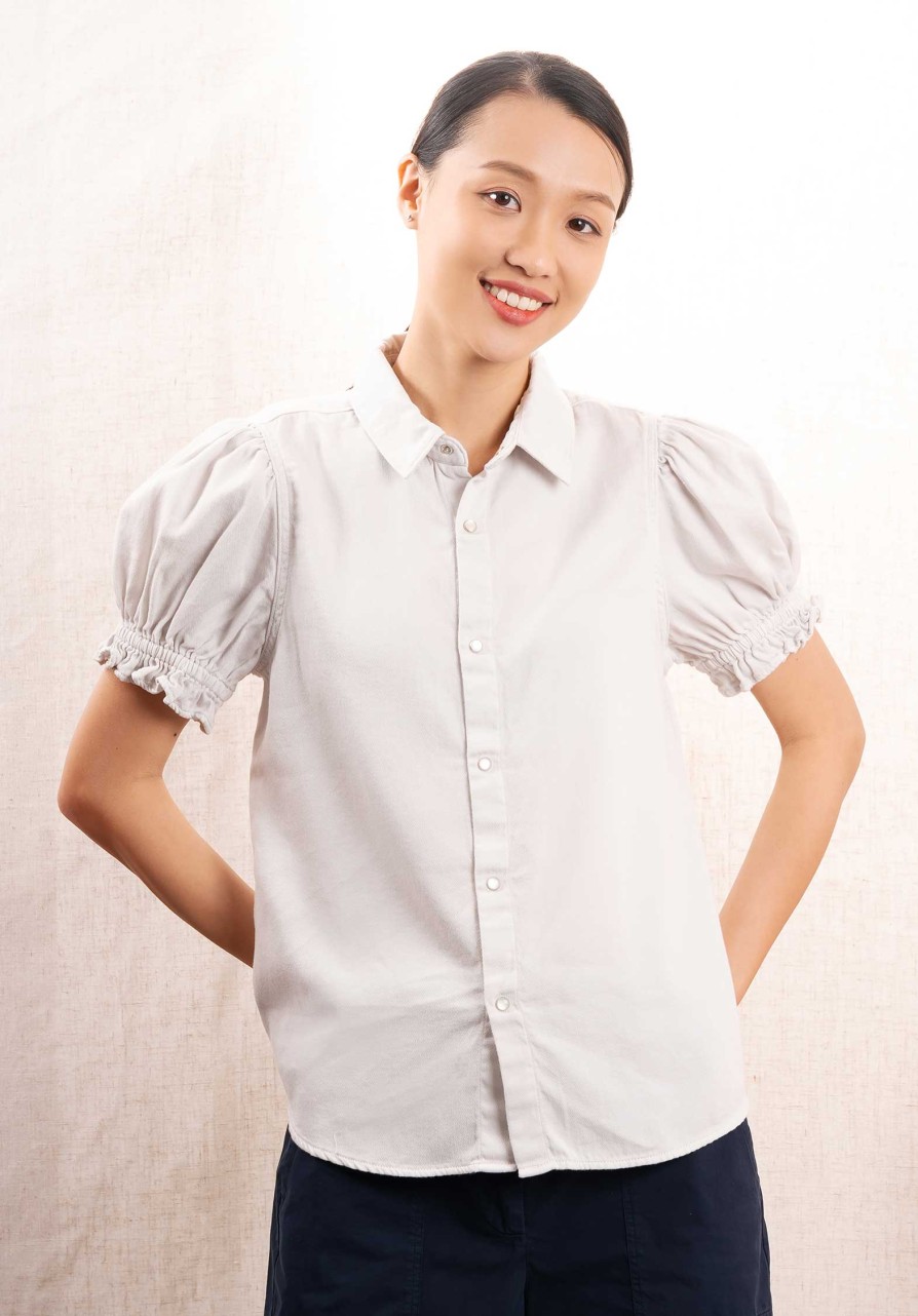 ACQUAVERDE Tops & Shirts | Blouse Janetdn Chalk-White