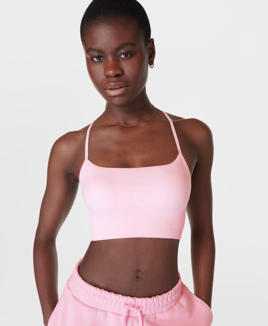 SWEATY BETTY Underwear | Spirit Restored Yoga Bra Sb9610 Nerine-Pink