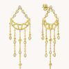 MYA BAY All Jewelry | Earring Bollywood Quee Bo-243G Gold