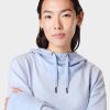 SWEATY BETTY Sweaters & Cardigans | Escape Luxe Fleece Hoody Sb6426 Breeze-Blue