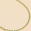 UNE A UNE All Jewelry | Necklace S21Cictl Lagon-Turquoise