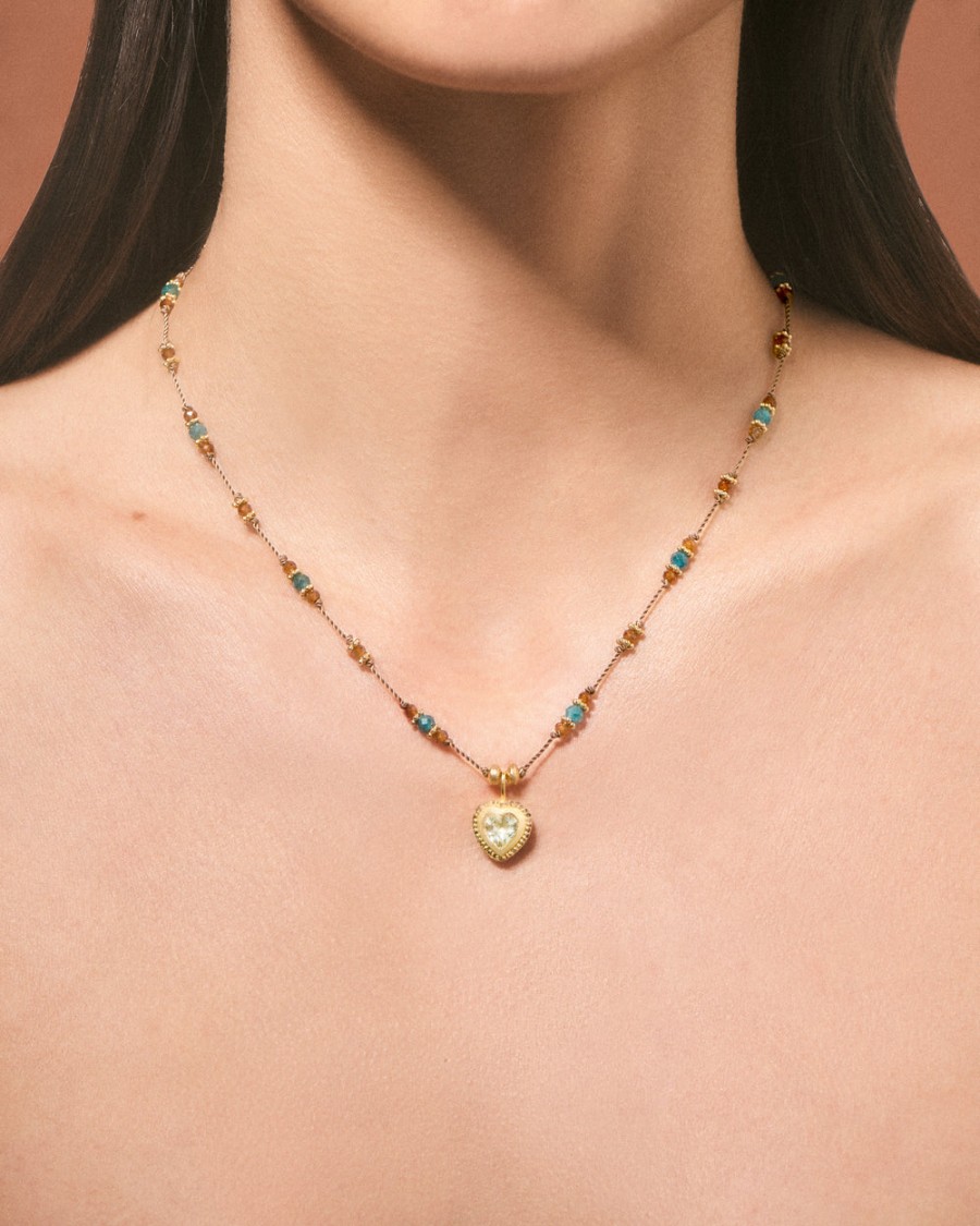 TITYARAVY All Jewelry | Necklace Gini P Gini P Collier Apatite