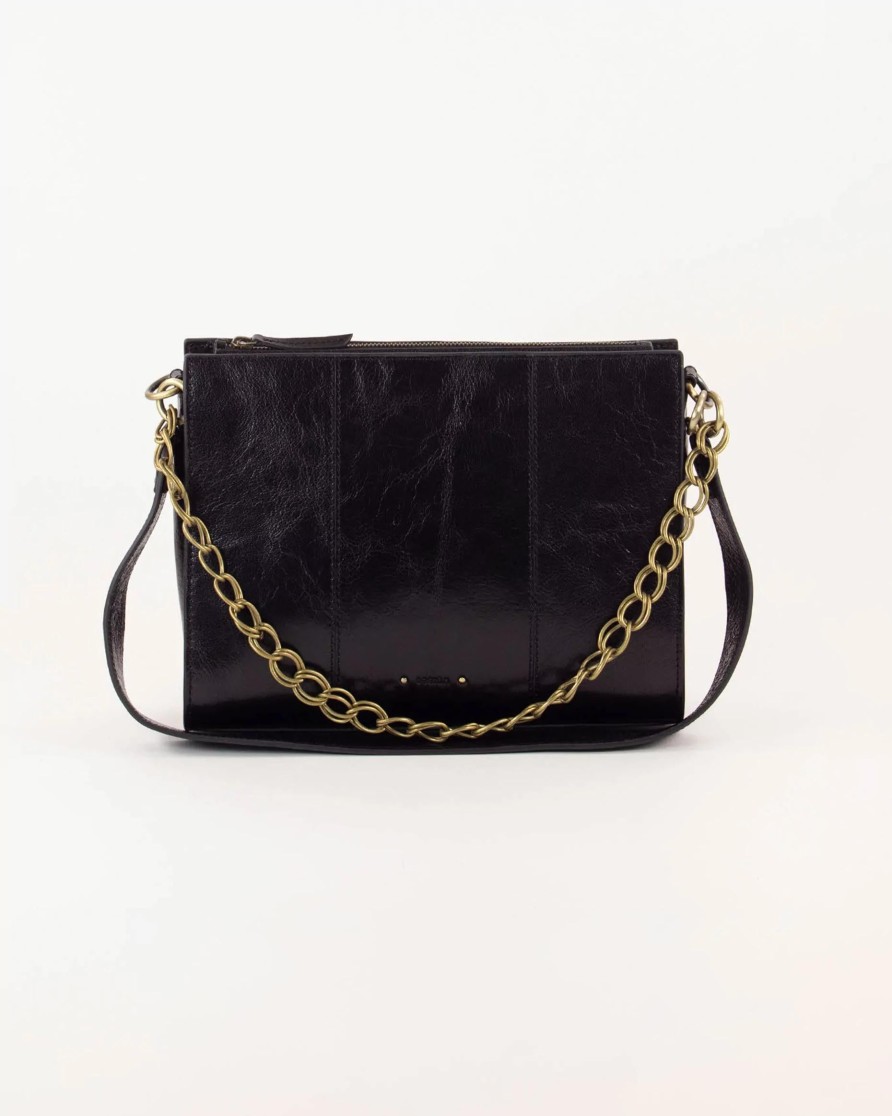 SESSUN All Bags | Crossbody Bag Farawa Le Farawa Leather Black