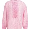 CLEMENCE Tops & Shirts | Blouse Sc92-2 Sc93-2 Pink-Stripes