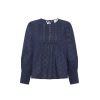 FRNCH Tops & Shirts | Blouse Ff24-01 Adeline Bleu-Marine