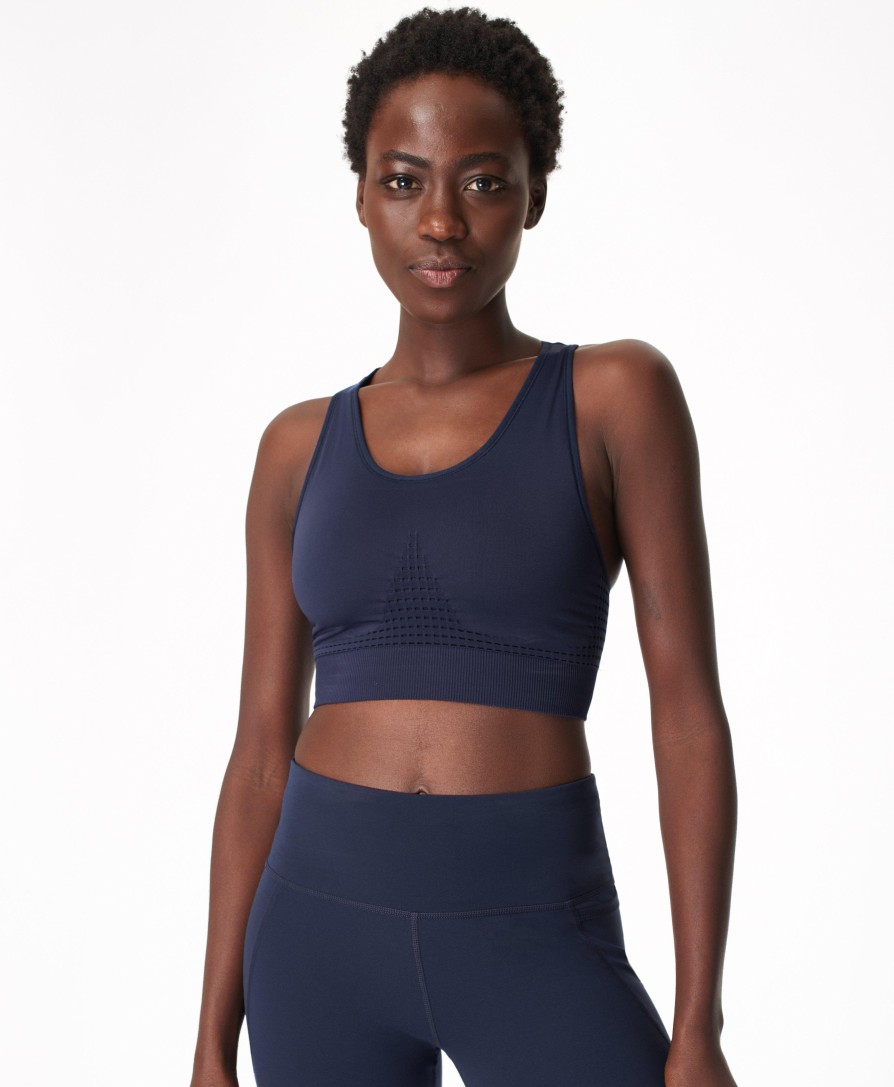 SWEATY BETTY Underwear | Stamina Workout Bra Sb4920 Navy-Blue