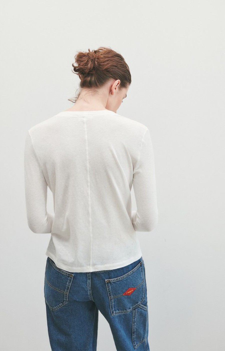 AMERICAN VINTAGE Tops & Shirts | Tshirt Gami28 Blanc