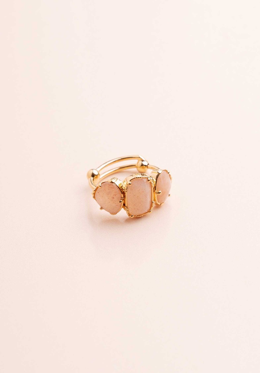 AU FIL DE LO All Jewelry | Ring Ba777 Opale-Rose