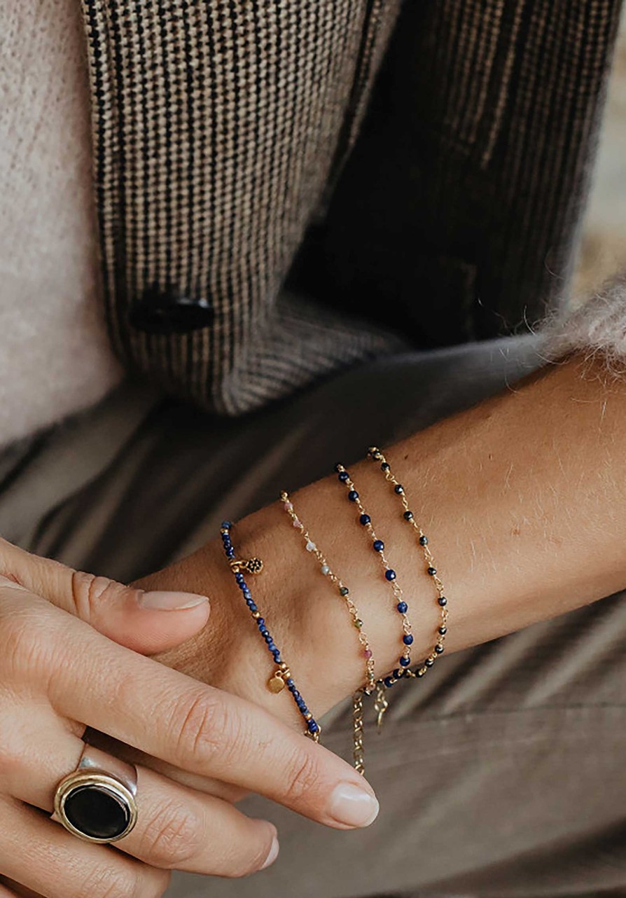 UNE A UNE All Jewelry | Bracelet Bribo Royal-Blue