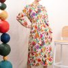 HARTFORD Dresses & Jumpsuits | Dress Residence Bbre6 Residence Bbre62 01-Pink-Green