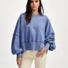 BELLEROSE Sweaters & Cardigans | Sweatshirt Salva T16 Salva T1622 Indigo