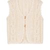 LOUISE MISHA Sweaters & Cardigans | Vest Yamina Cream