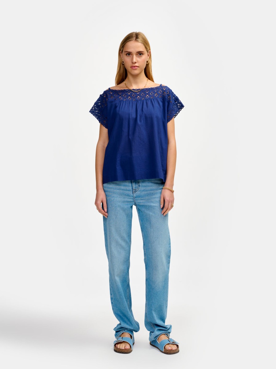 BELLEROSE Tops & Shirts | Blouse Deus R0747 Indigo