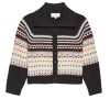 THE GREAT Sweaters & Cardigans | Cardigan S413683 Scholar Shadow-Fair-Isle