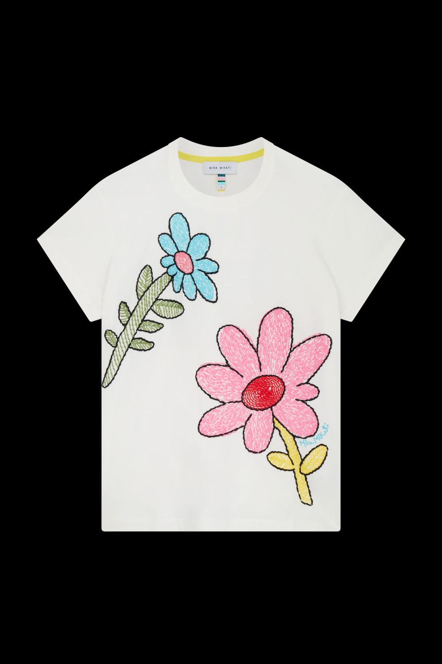 MIRA MIKATI Tops & Shirts | Tshirt Tee004C Off-White