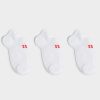 SWEATY BETTY All Shoes & Socks | Lightweight Trainer Socks 3 Pa Sb6050 25 White-A