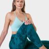 SWEATY BETTY Leggings | Super Soft 7/8 Yoga Leggings Sb6916A 7878 Reef-Teal-Blue-Spray